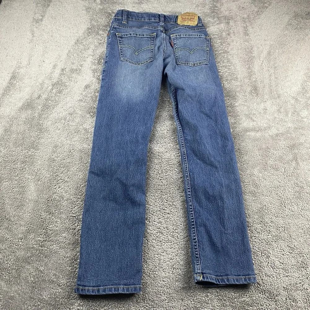 Levis 511 Jeans Youth‎ 12 Reg 26x27* Blue Slim Flex Stretch Denim